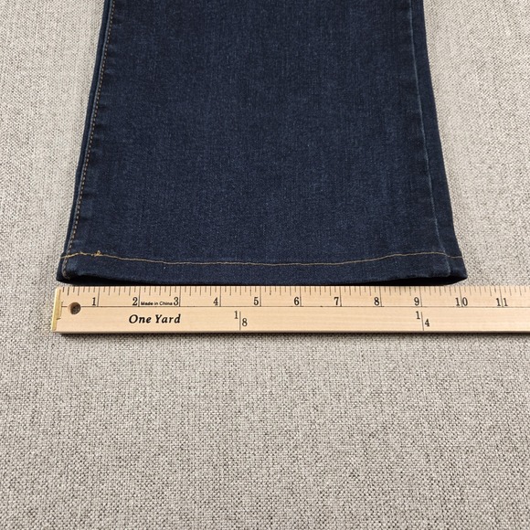 Levi's Jeans 512 Perfectly Slimming Bootcut Women's‎ 14M Bling Pockets Dark Wash - Picture 9 of 9